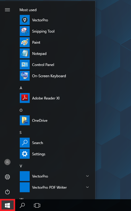 Mecmesin Touchscreen Start Menu Mecmesin Touchscreen Start Menu