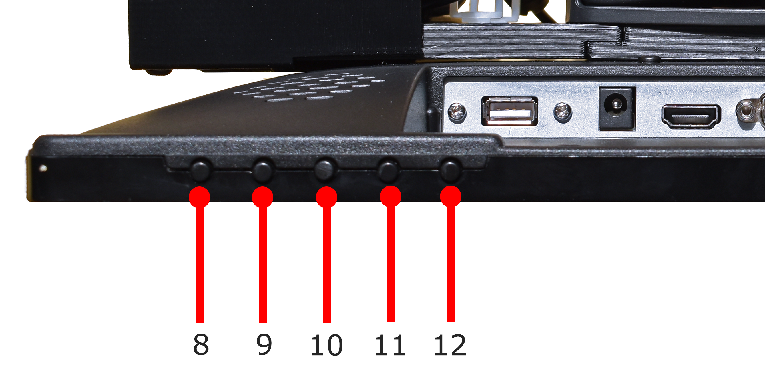 System Diagram Monitor Buttons System Diagram Monitor Buttons