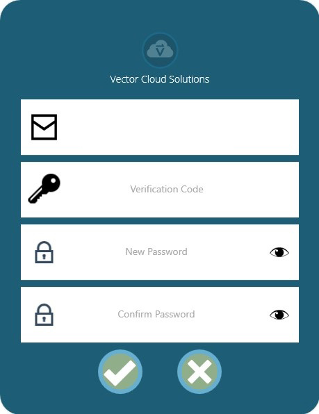 VectorPro Cloud Solutions Verification Code Email