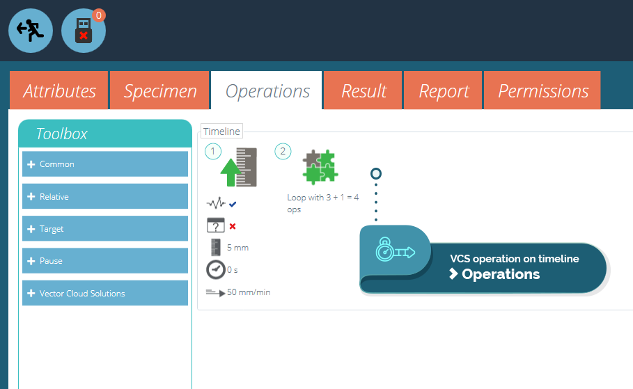 VectorPro Cloud Solutions Operation in Timeline