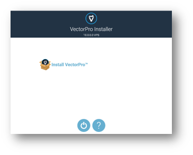 VectorPro software installation