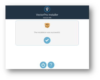 VectorPro software installation