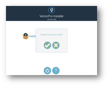 VectorPro software installation